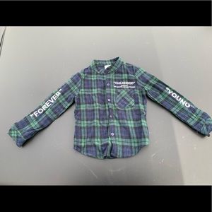 Toddler Off White X Brooklyn Lighthouse Flannel 3T